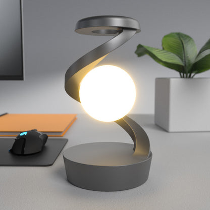 Levitating Ball Lamp with Wireless Charger