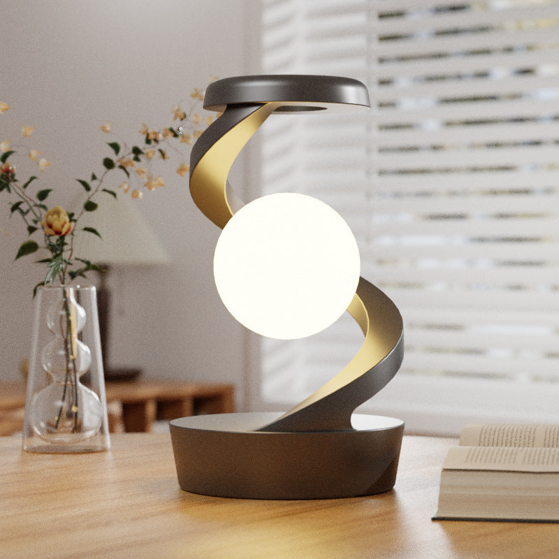 Levitating Ball Lamp with Wireless Charger