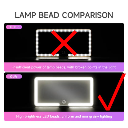 Car LED Makeup Mirror