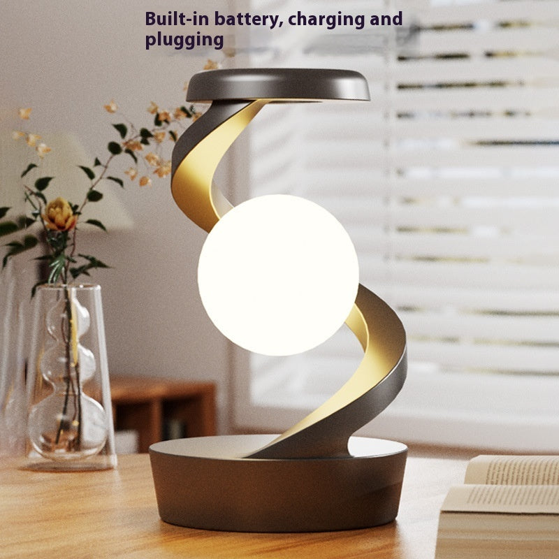 Levitating Ball Lamp with Wireless Charger