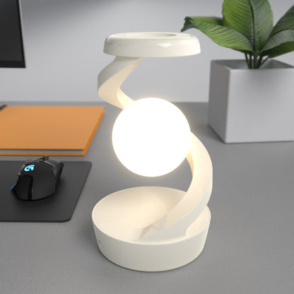 Levitating Ball Lamp with Wireless Charger